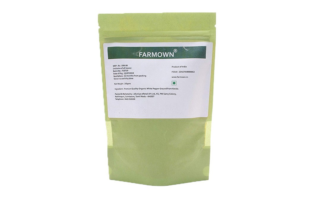 Farmown Organic Pepper Ground    Pack  250 grams